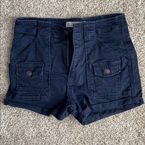 Abercrombie high-rise shorts